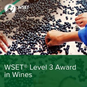 WSET Level 3 Award in Wines Course: Sunday Format (Classroom) – 10% Off